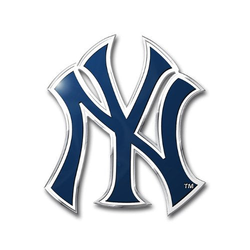 Professional Sports Teams Chrome Outlined Colored Auto Emblem. Emblems available in NFL and MLB sets or NHL and MLB sets. Show Pride in two Sports