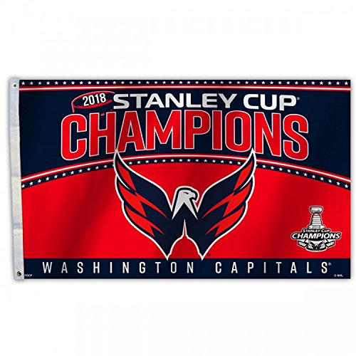 NHL Washington Capitals 2018 Stanley Cup Champions 3 x 5-Foot Flag with Grommets