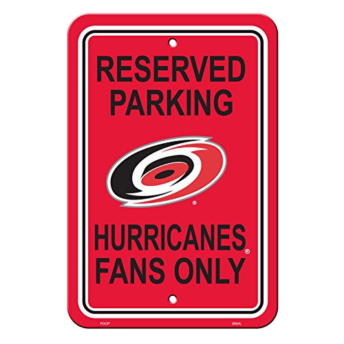 NHL Authentic Reserved Parking Sign. Great for The Office or Man Cave at Home. 12"x18" Parking Sign Let's Everyone Know Who's Your Team