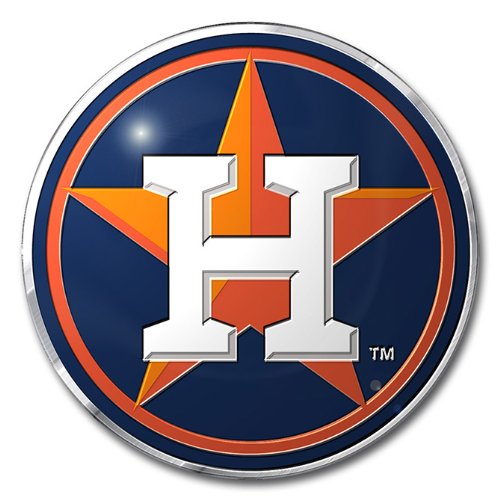 Professional Sports Teams Chrome Outlined Colored Auto Emblem. Emblems available in NFL and MLB sets or NHL and MLB sets. Show Pride in two Sports