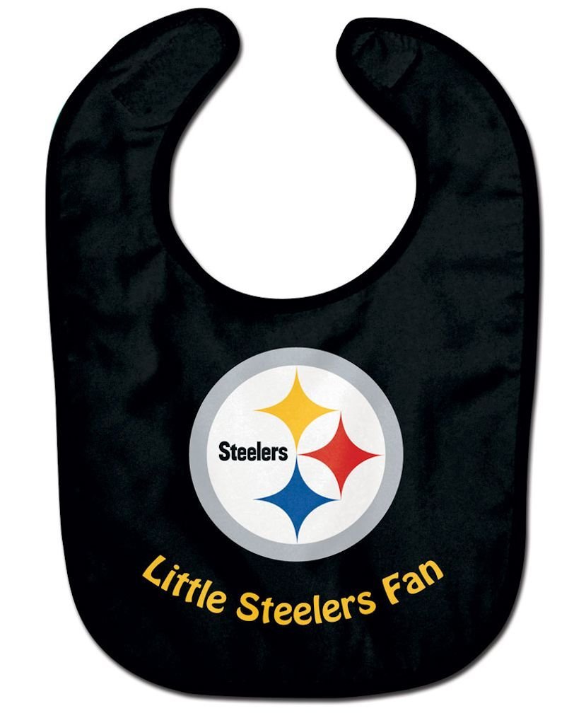 Official NFL Fan Shop Authentic Baby Pacifier and Bib Bundle Set. Start Out Early in Joining The Fan Club and Show Support for Your Favorite Football Team
