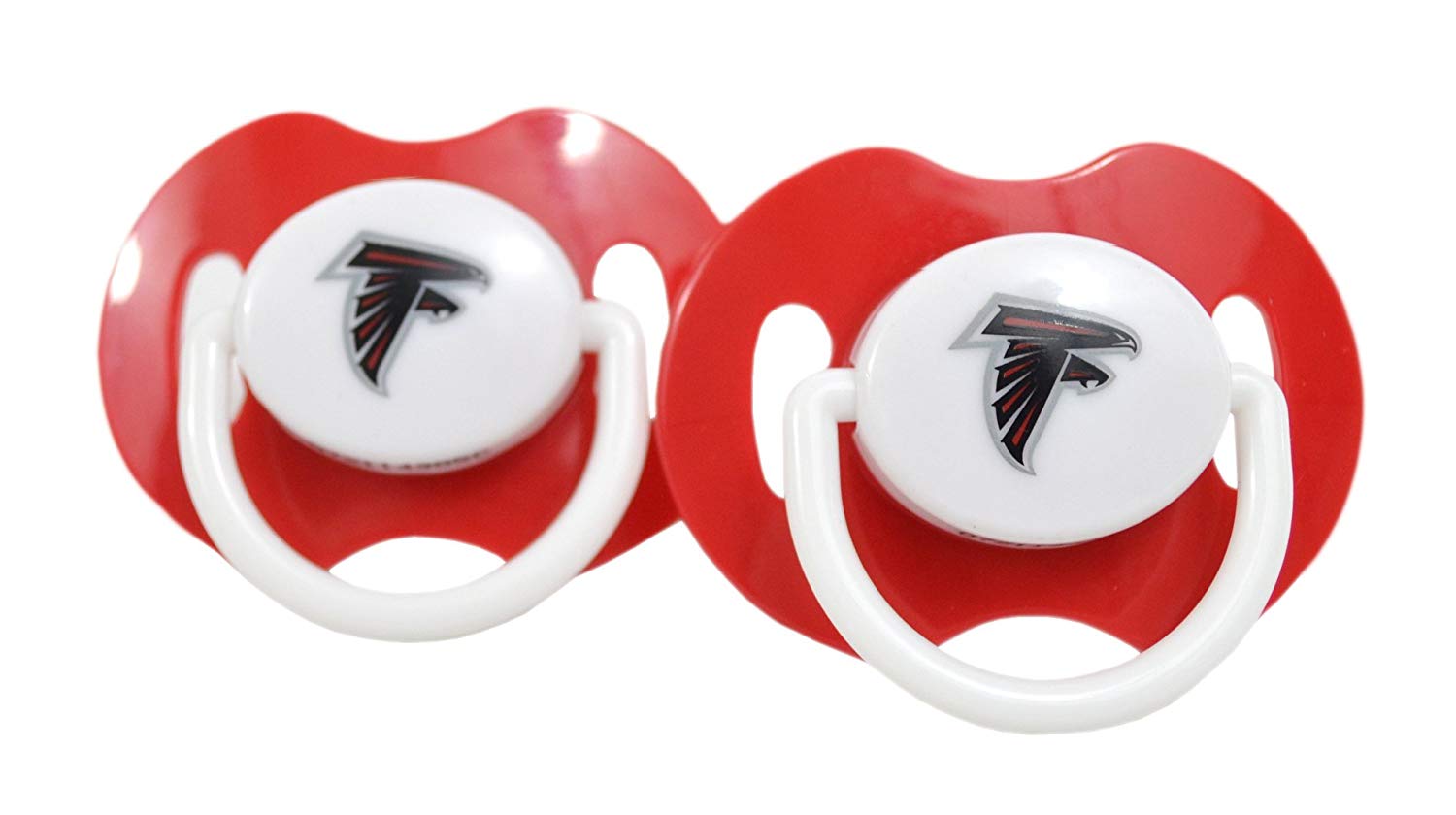 Official NFL Fan Shop Authentic Baby Pacifier and Bib Bundle Set. Start Out Early in Joining The Fan Club and Show Support for Your Favorite Football Team