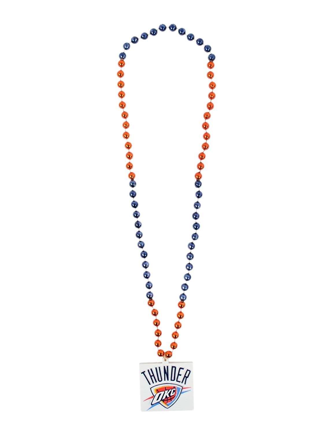 Official National Basketball Association Fan Shop Authentic NBA 2-pack Mardi-Gras Sport Party Beads (Oklahoma City Thunder)