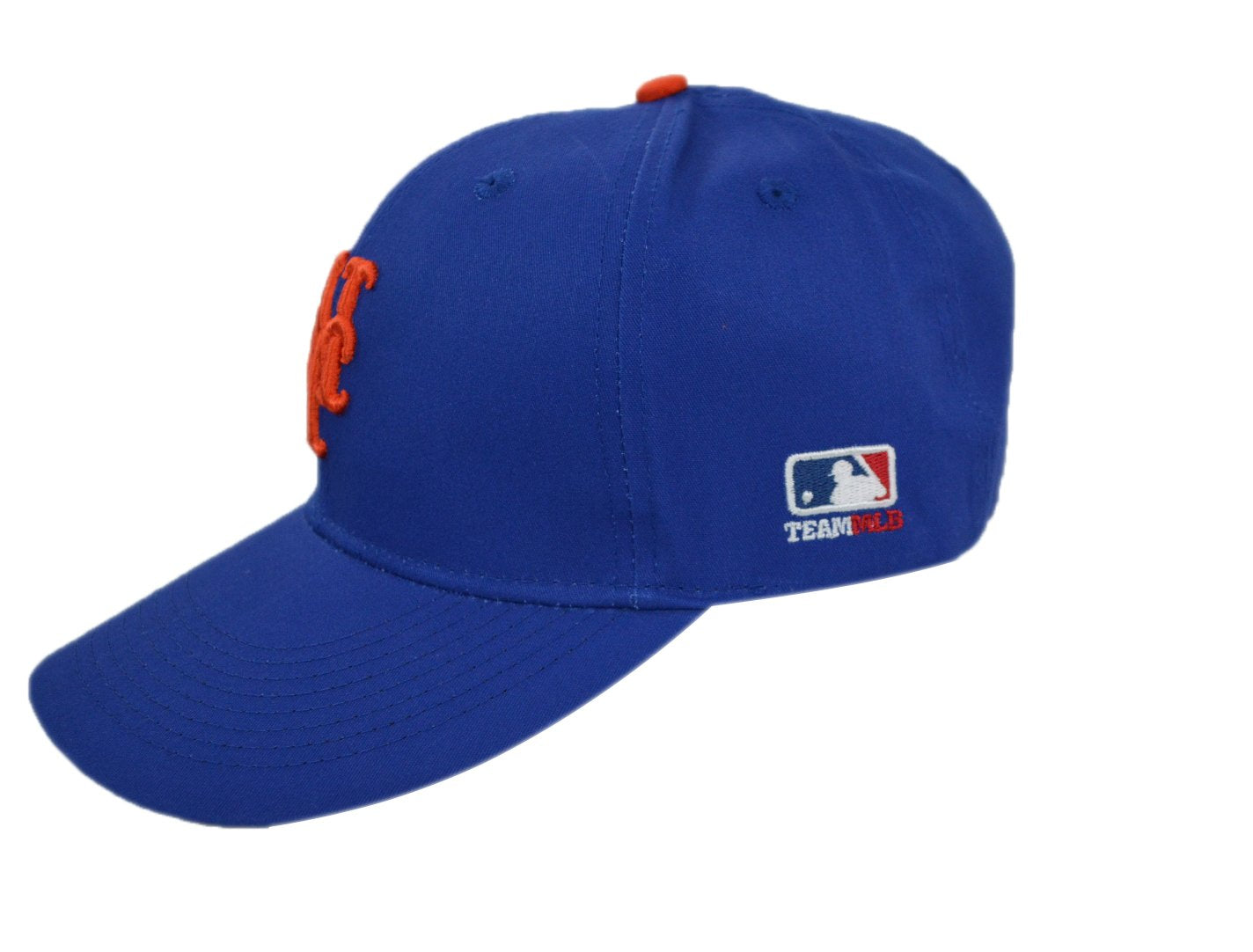 Majestic Major League Baseball Fan Shop Team T-shirt and Adjustable Cap (New York Mets, Youth X-Large)
