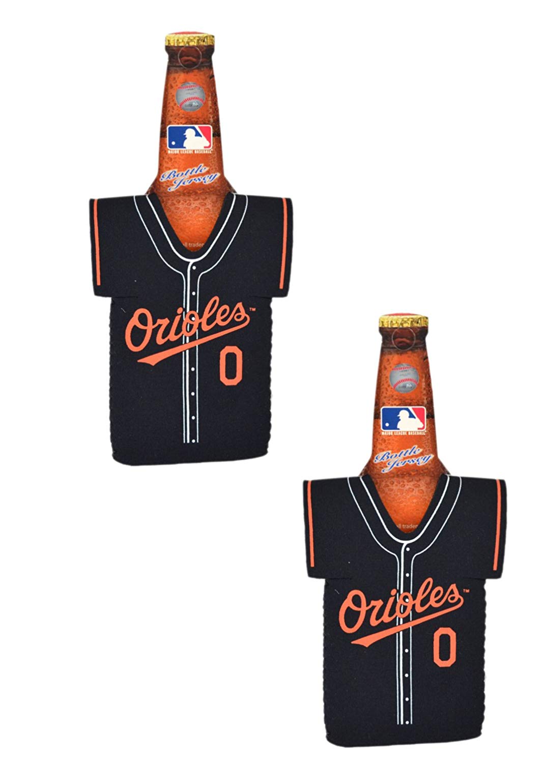 Official Major League Baseball Fan Shop Authentic MLB 2-pack Insulated Bottle Team Jersey Cooler