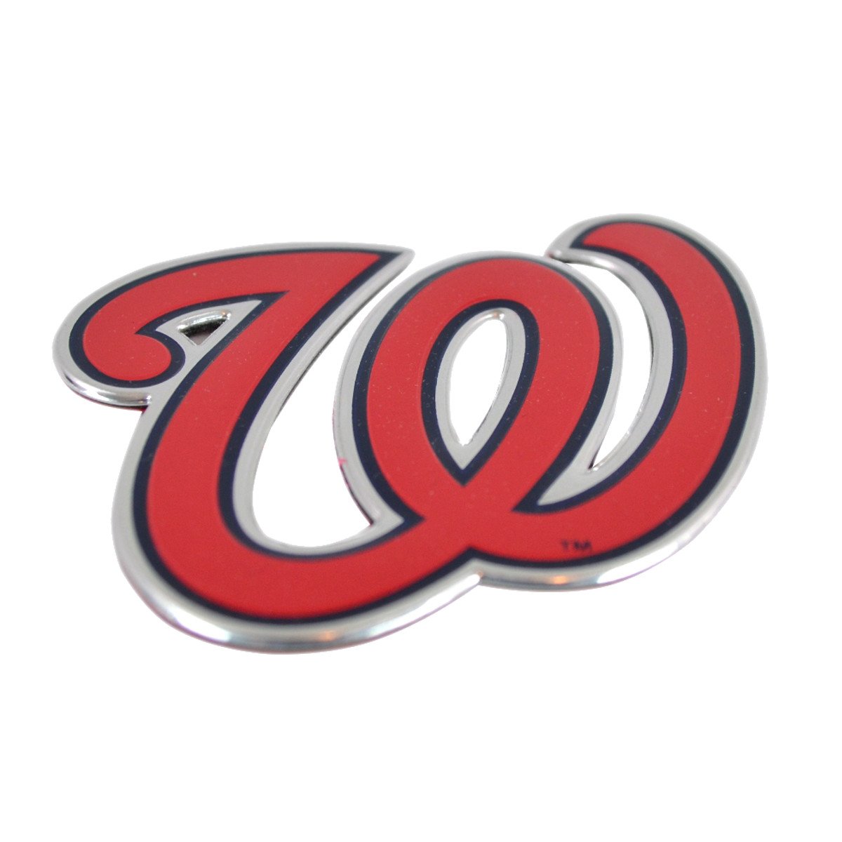 Professional Sports Teams Chrome Outlined Colored Auto Emblem. Emblems available in NFL and MLB sets or NHL and MLB sets. Show Pride in two Sports