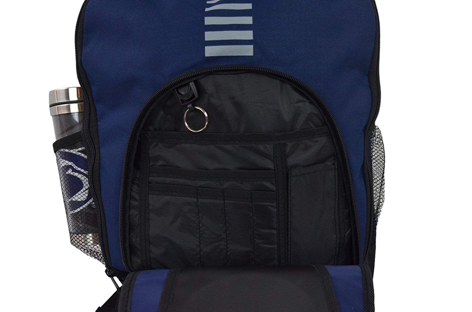 Official National Collegiate Athletic Association Fan Shop NCAA Team Prime Back Pack and School Stainless Steel Travel Mug. Everyday you can show school pride