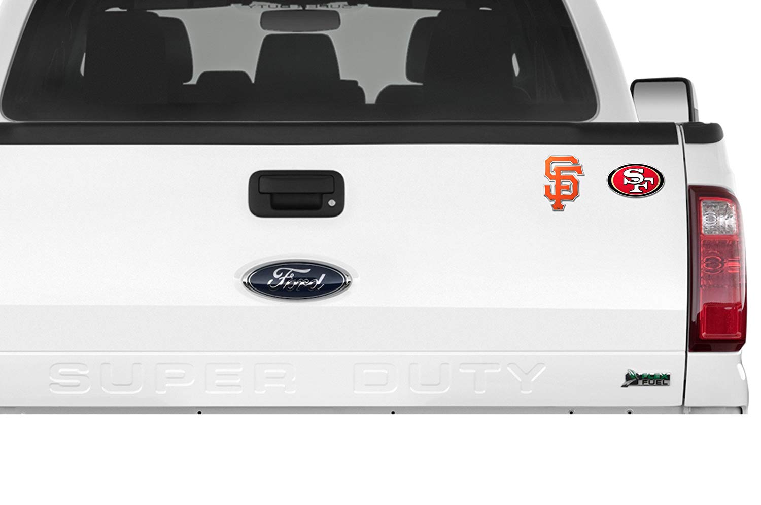 Professional Sports Teams Chrome Outlined Colored Auto Emblem. Emblems available in NFL and MLB sets or NHL and MLB sets. Show Pride in two Sports