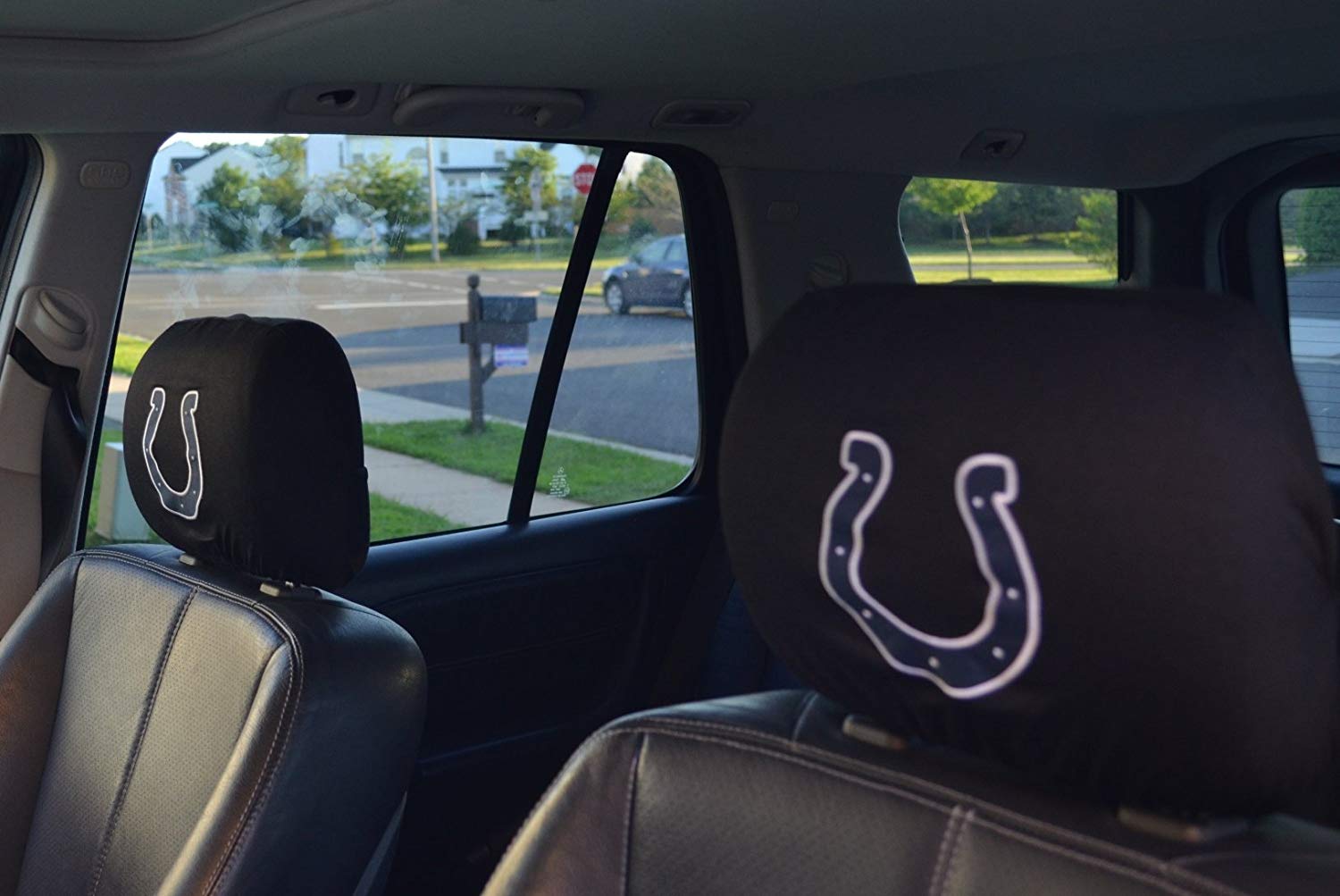 Official National Football League Fan Shop Authentic Headrest Cover (Indianapolis Colts)