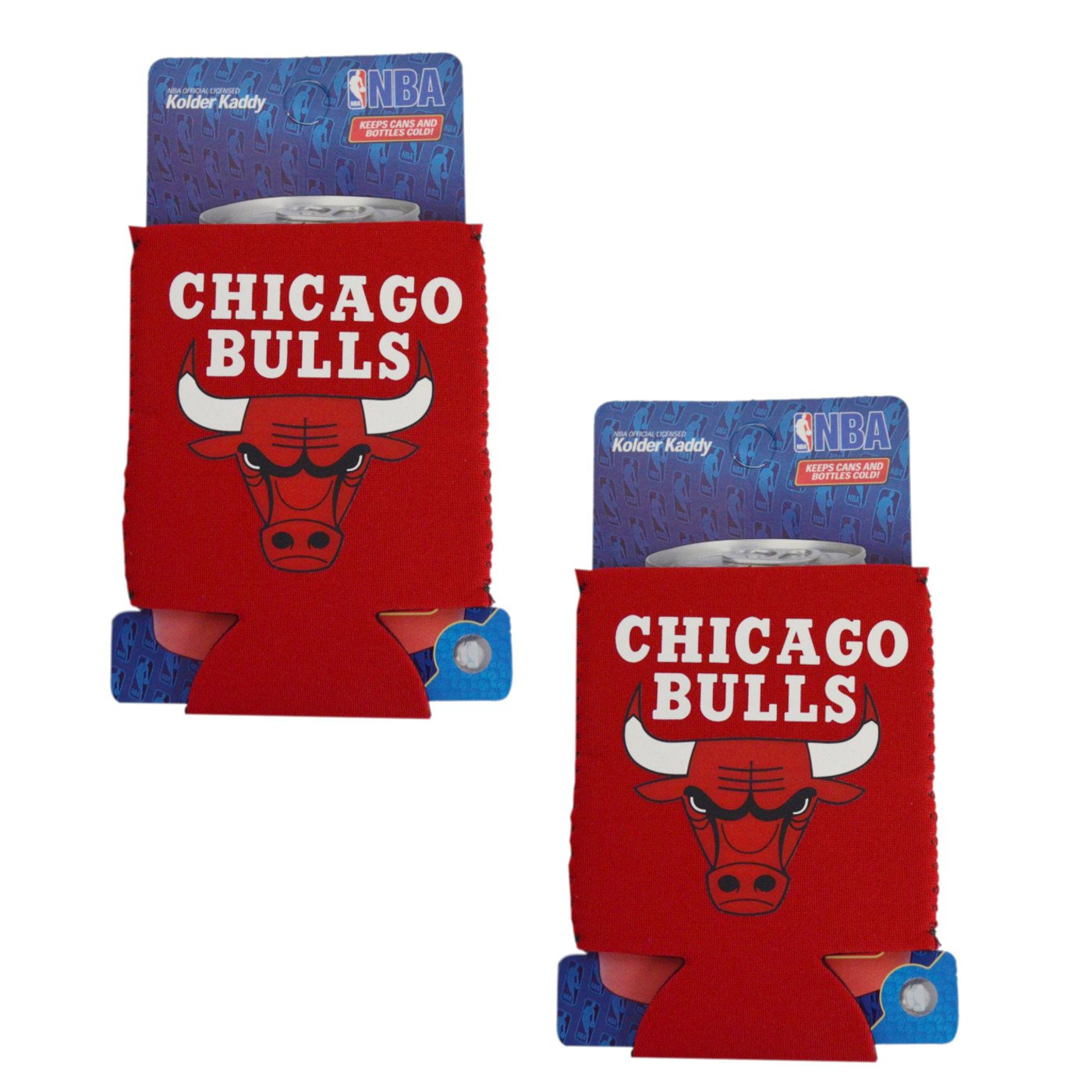 NBA Fan Shop Authentic 2-Pack Insulated 12 Oz Cold Can Cooler/Holder. Show Team Pride At Home, Tailgating or at the Game. Great for Fans