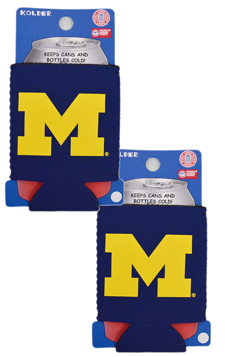 NCAA Fan Shop Authentic 2-Pack Insulated 12 Oz Can Cooler. Show School Pride At Home, Tailgating or At a Game. Great for Students, Alumni or Fans.