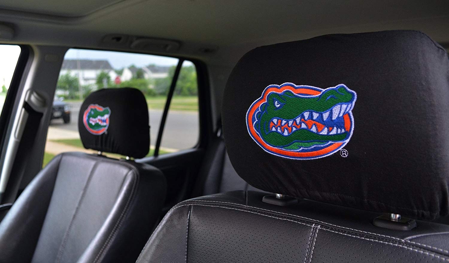 Headrest Cover Official National Collegiate Athletic Association Fan Shop Authentic NCAA Show School Pride Everywhere You Drive