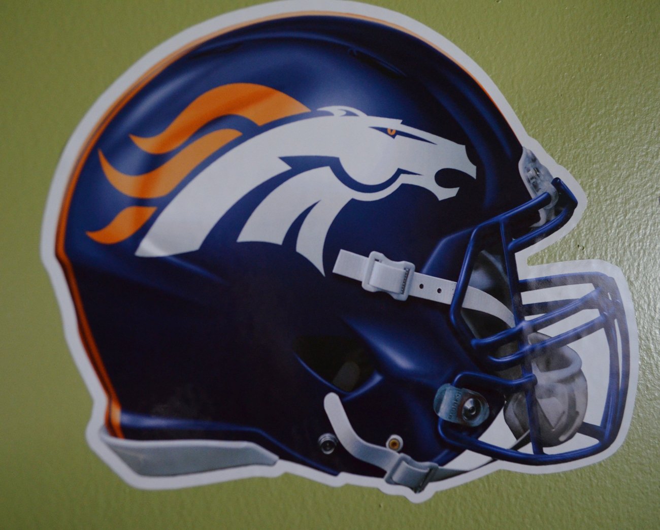 Official National Football League Fan Shop Licensed NFL Shop Multi-use Decals (Denver Broncos)