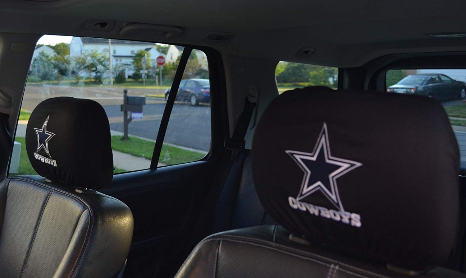 Team ProMark Official National Football League Fan Shop Authentic Headrest Cover (Dallas Cowboys)