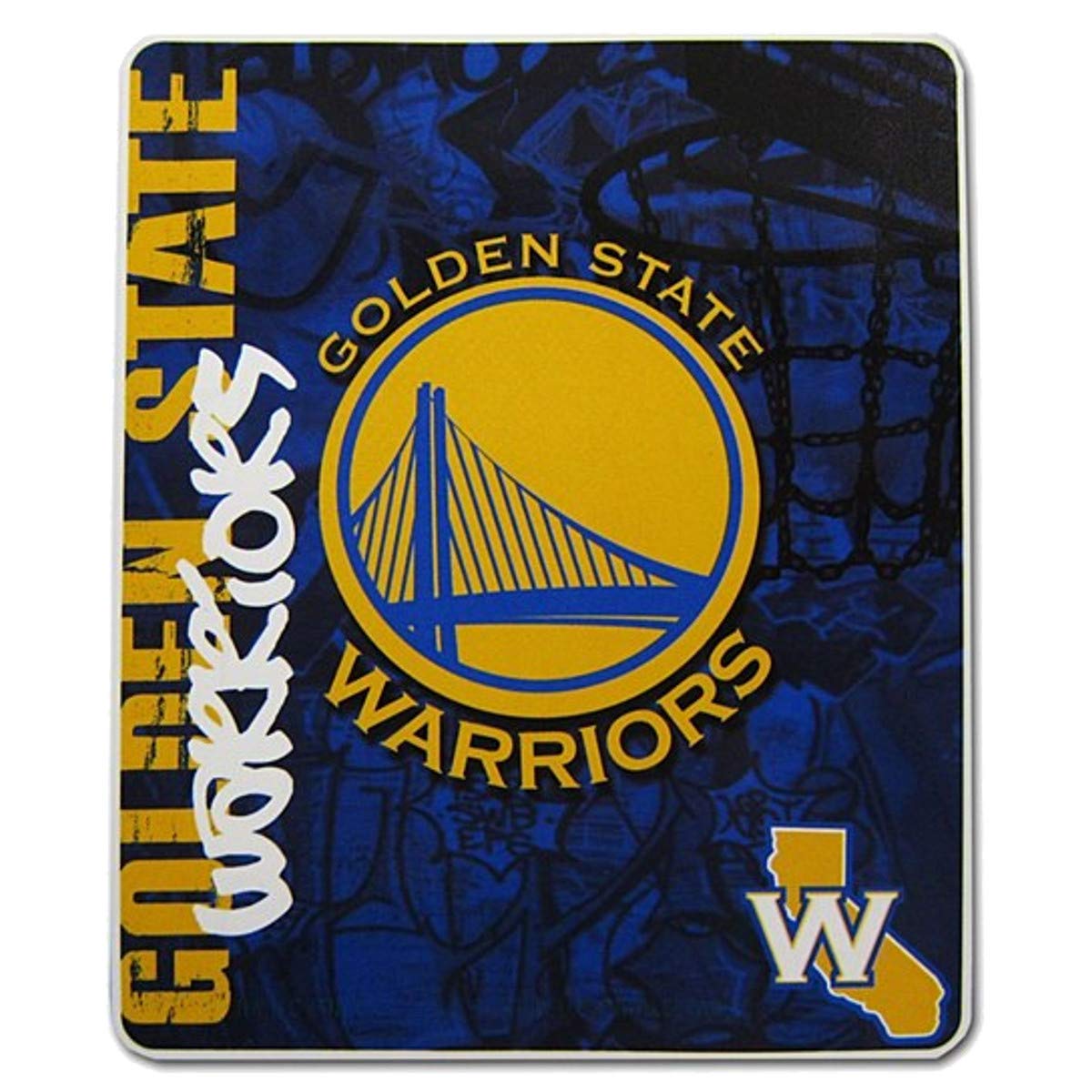 The Northwest Company NBA Fan Shop Authentic 50" x60" NBA Fleece Throw Blanket 15 oz Stainless Steel Travel Mug Bundle. Show Support You Favorite Team While Relaxing Staying Warm