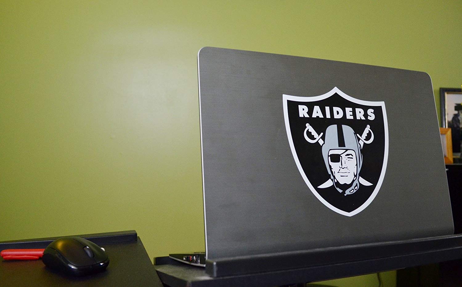WinCraft Official National Football League Fan Shop Licensed NFL Shop Multi-use Decals (Oakland Raiders)