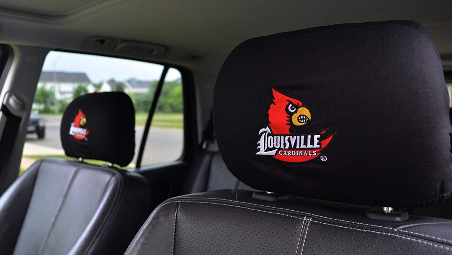 Headrest Cover Official National Collegiate Athletic Association Fan Shop Authentic NCAA Show School Pride Everywhere You Drive