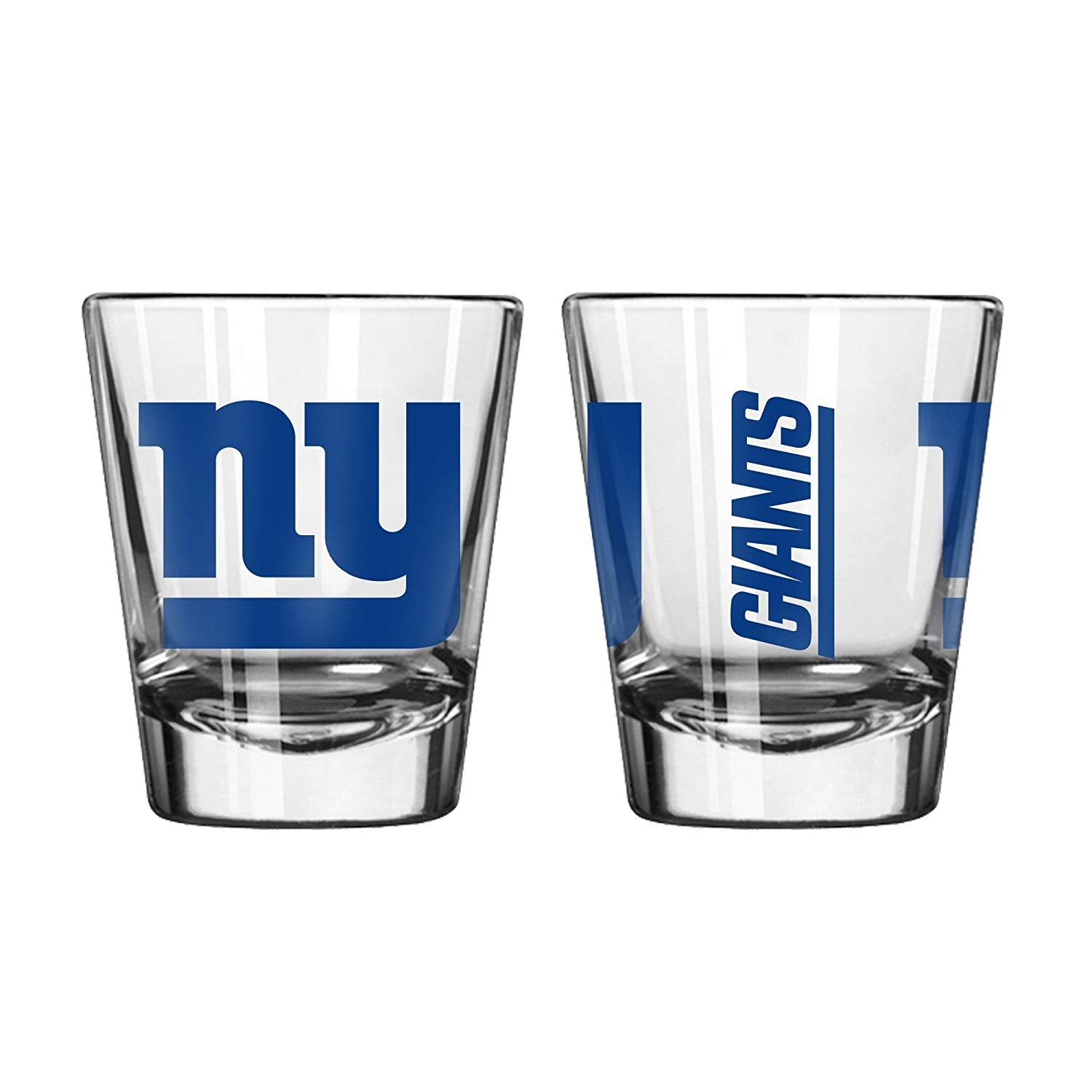 Official Fan Shop Authentic NFL Logo 2 oz Shot Glasses 2-Pack Bundle. Show Team Pride at Home, Your Bar or at The Tailgate. Gameday Shot Glasses for a Goodnight