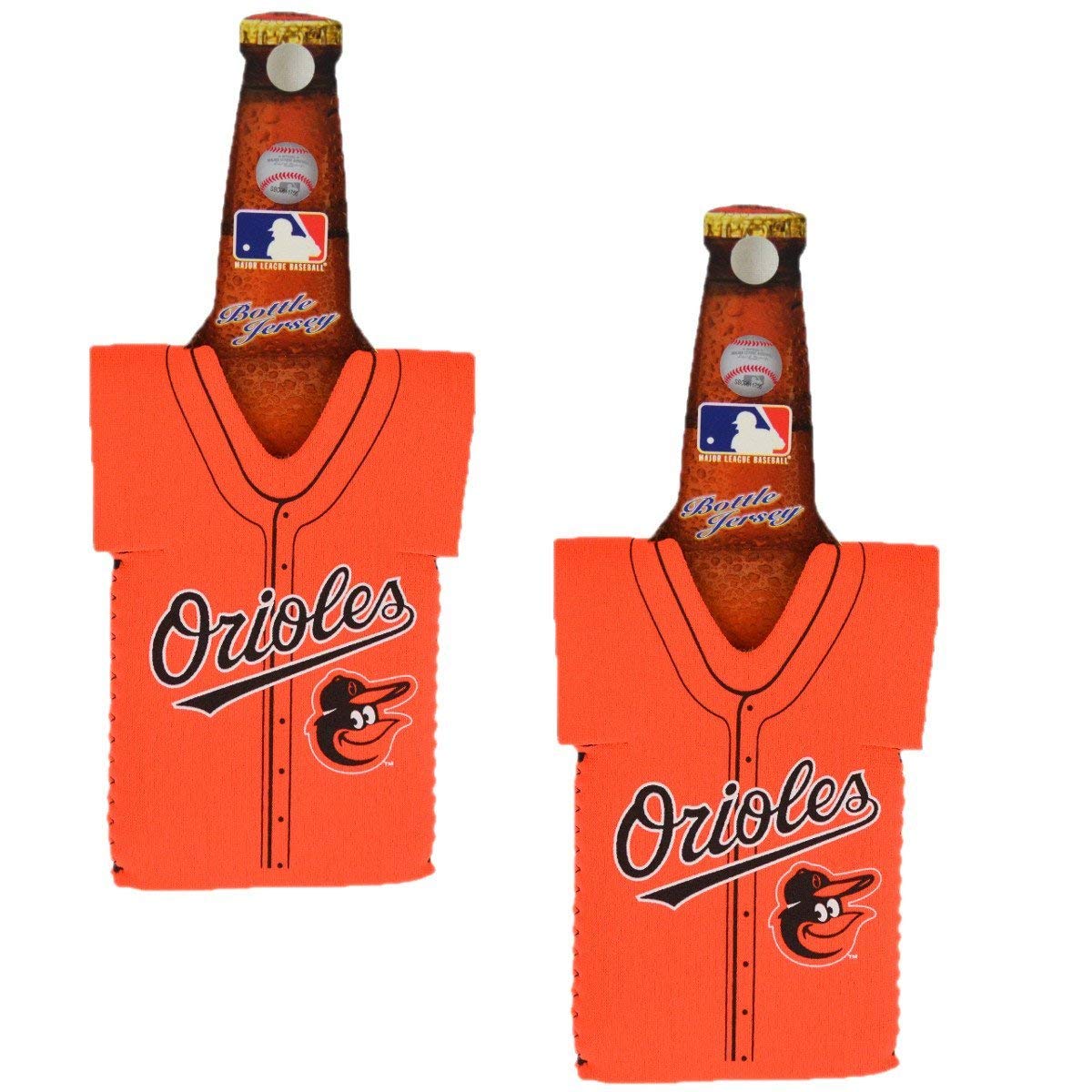 Official Major League Baseball Fan Shop Authentic MLB 2-pack Insulated Bottle Team Jersey Cooler