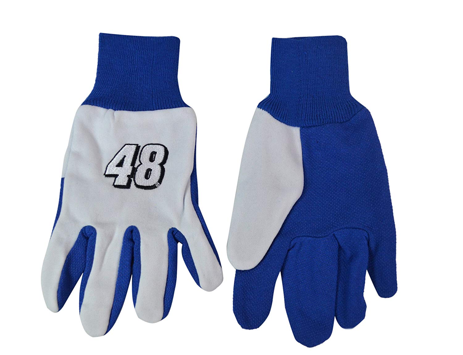 Official NASCAR Fan Shop Authentic 2-Pack Utility Work Glove Set. Show Pride for your favorite NASCAR driver while working on your vehicle at home or work