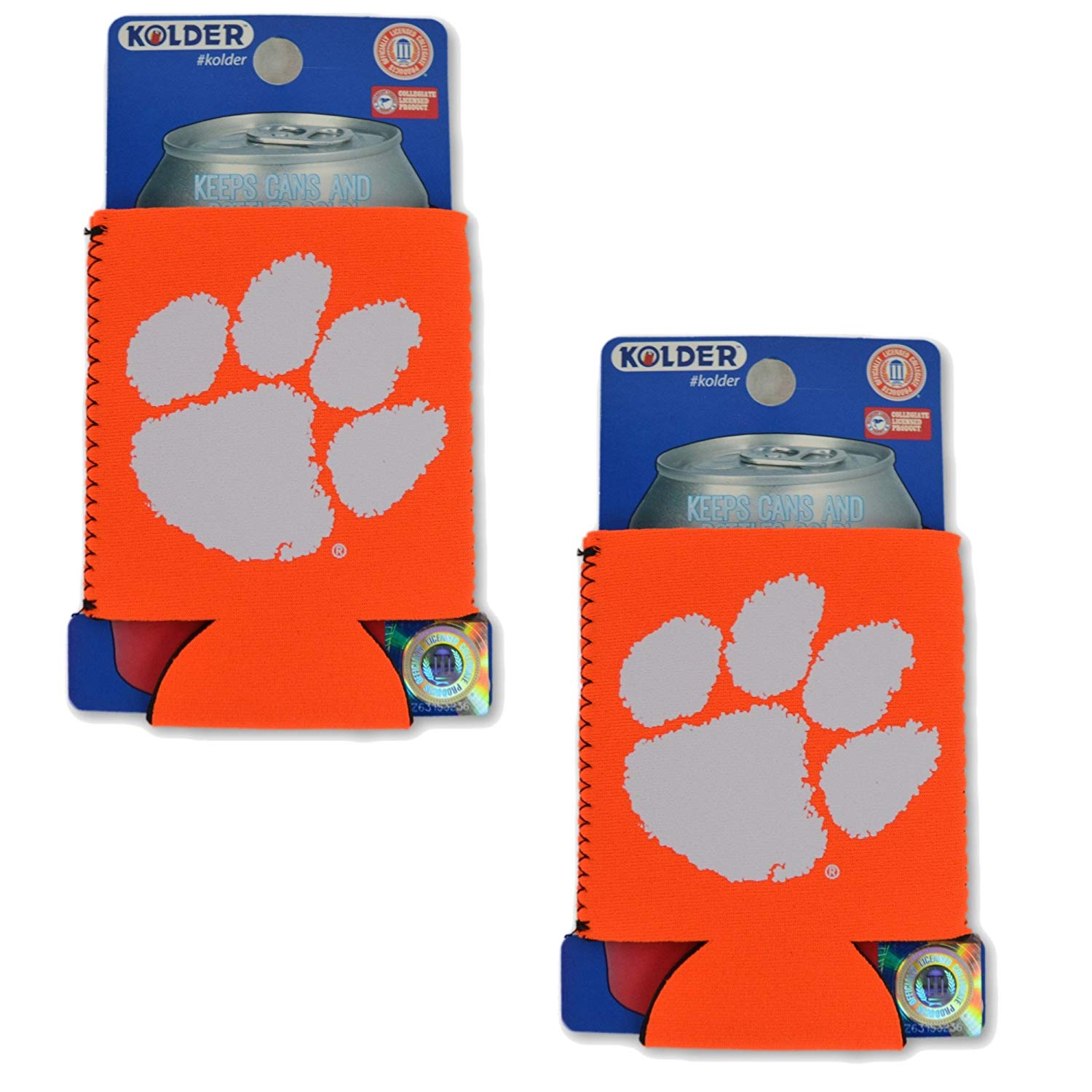 NCAA Fan Shop Authentic 2-Pack Insulated 12 Oz Can Cooler. Show School Pride At Home, Tailgating or At a Game. Great for Students, Alumni or Fans.