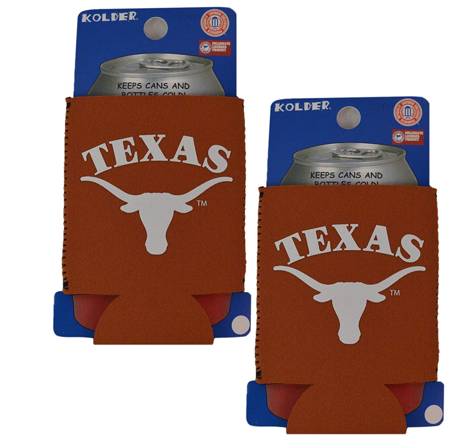 NCAA Fan Shop Authentic 2-Pack Insulated 12 Oz Can Cooler. Show School Pride At Home, Tailgating or At a Game. Great for Students, Alumni or Fans.