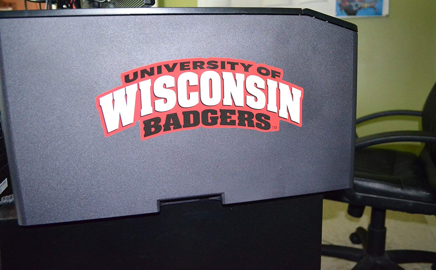Official National Collegiate Athletic Association Fan Shop Licensed NCAA Shop Multi-use Decals. Show Team Pride At Home or Work with Four Independent Decals. Stick on Anything with a Smooth Surface.