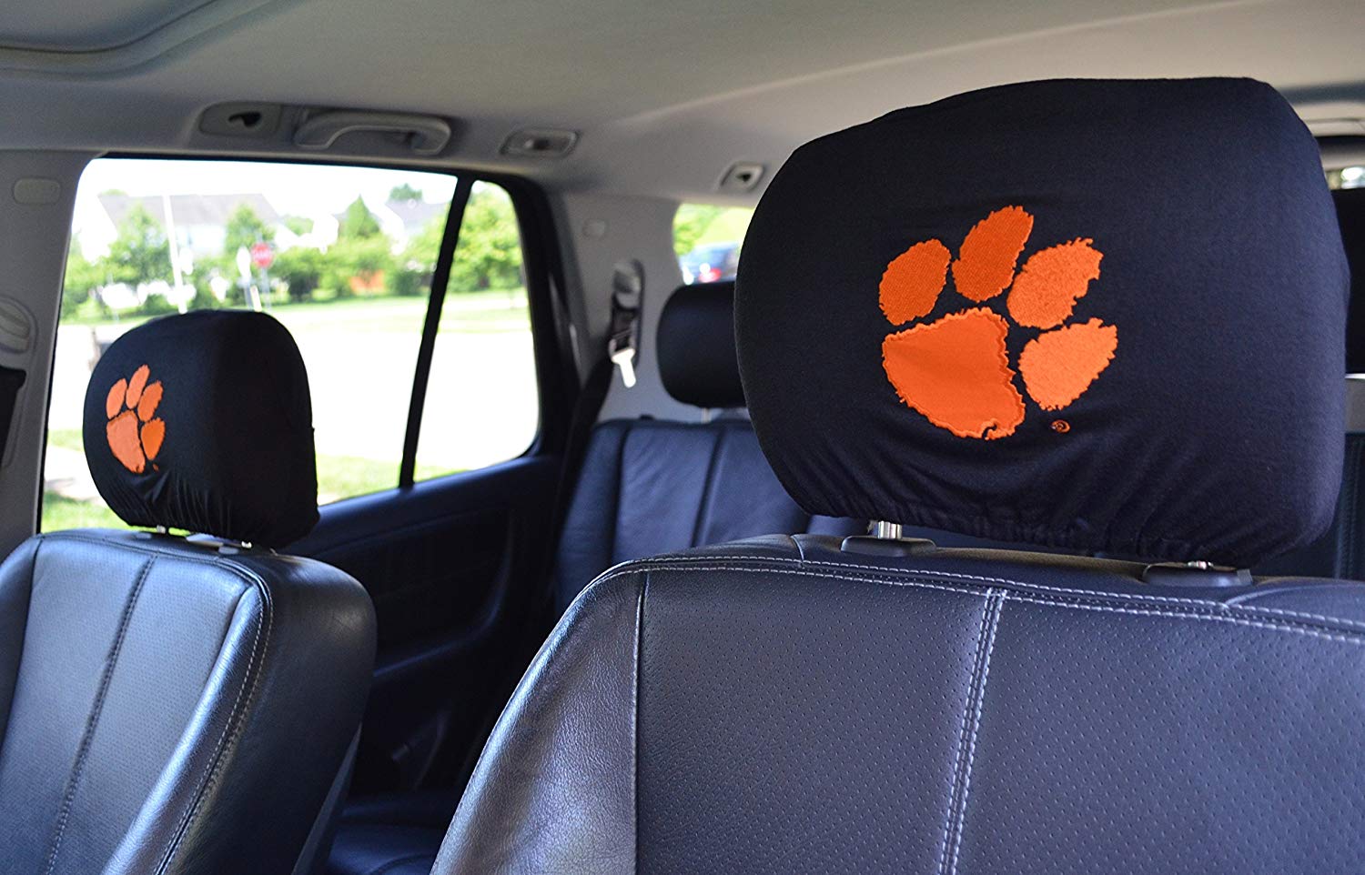 Headrest Cover Official National Collegiate Athletic Association Fan Shop Authentic NCAA Show School Pride Everywhere You Drive