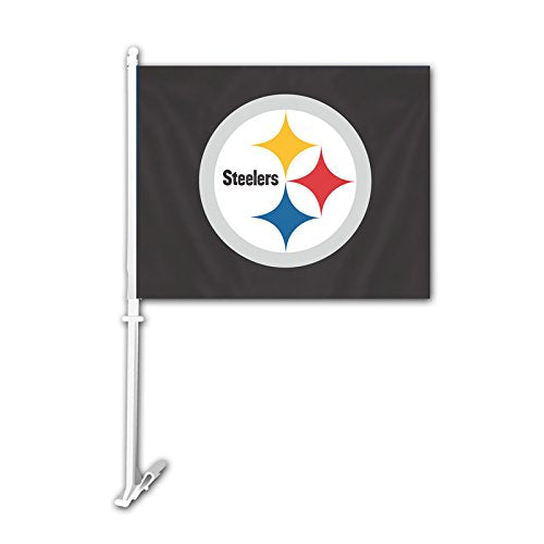 Fremont Die Official National Football League Fan Shop Authentic NFL 2-Pack Car Window Flags. Show Team Pride with These 11.5" x 14.5" Window Flags. 