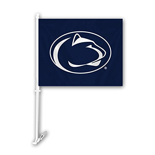NCAA Official National Collegiate Athletic Association Fan Shop Authentic 2-Pack Car Flag. Show School Pride While Driving
