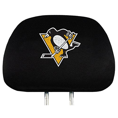 Headrest Cover Official National Hockey League Fan Shop Authentic NHL (Pittsburgh Penguins)