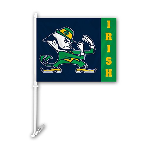 NCAA Official National Collegiate Athletic Association Fan Shop Authentic 2-Pack Car Flag. Show School Pride While Driving