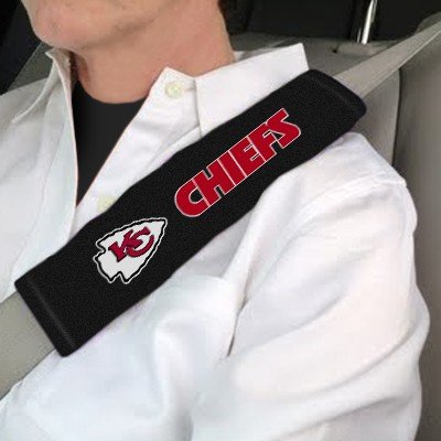 Fremont Die/TeamProMark Official National Football League Fan Shop Authentic NFL Auto Accessories Bundle - Team Steering Wheel Cover, Air Fresheners and Seat Belt Cover
