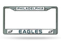 Rico Industries NFL Philadelphia Eagles Chrome Plate Frame,12-Inch by 6-Inch,Silver
