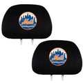 Official Major League Baseball Fan Shop Authentic Car Truck Auto MLB Headrest Cover (New York Mets)