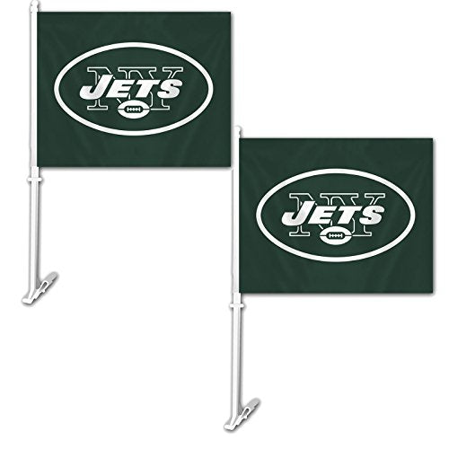Fremont Die Official National Football League Fan Shop Authentic NFL 2-Pack Car Window Flags. Show Team Pride with These 11.5" x 14.5" Window Flags. 
