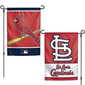 ST. LOUIS CARDINALS ~ 2-Sided Official MLB 12.5 x 18 Garden Flag Banner ~ New!