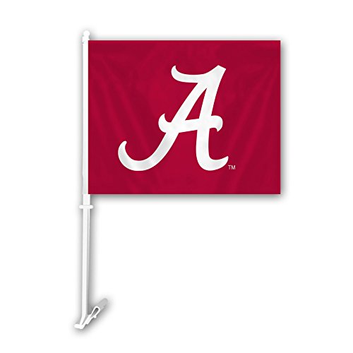 NCAA Official National Collegiate Athletic Association Fan Shop Authentic 2-Pack Car Flag. Show School Pride While Driving