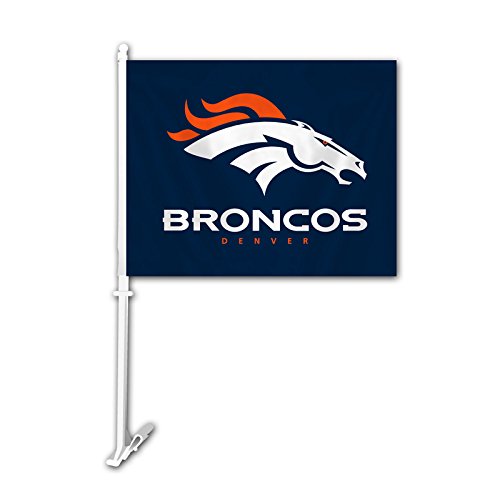 Fremont Die Official National Football League Fan Shop Authentic NFL 2-Pack Car Window Flags. Show Team Pride with These 11.5" x 14.5" Window Flags. 