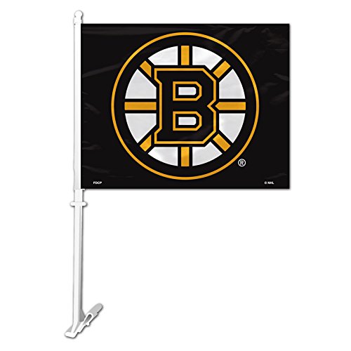 Official National Hockey League Fan Shop Authentic NHL 2-pack Car Flag (Boston Bruins)