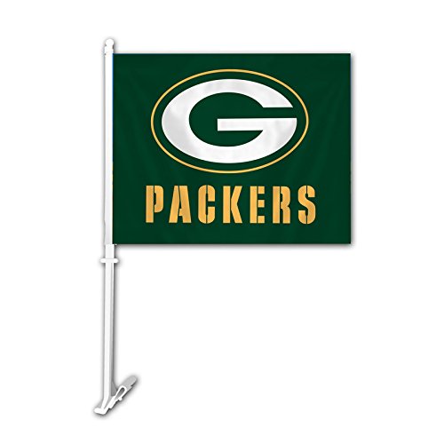 Fremont Die Official National Football League Fan Shop Authentic NFL 2-Pack Car Window Flags. Show Team Pride with These 11.5" x 14.5" Window Flags. 
