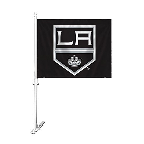 Official National Hockey League Fan Shop Authentic NHL 2-pack Car Flag (LA Kings)