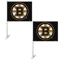 Official National Hockey League Fan Shop Authentic NHL 2-pack Car Flag (Boston Bruins)