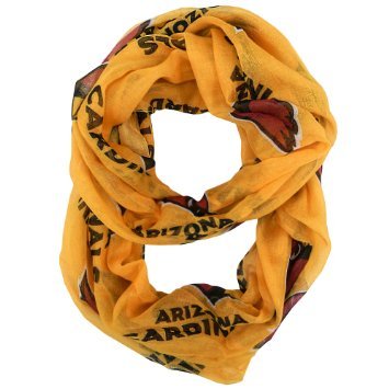 Official National Football League Fan Shop Authentic NFL Womens Infinity Scarf and Hair Scrunchie Bundle Set