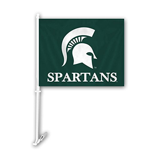 NCAA Official National Collegiate Athletic Association Fan Shop Authentic 2-Pack Car Flag. Show School Pride While Driving