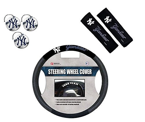 Official Major League Baseball Fan Shop Authentic Auto Accessories MLB Team Bundle