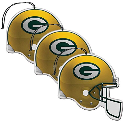 Fremont Die/TeamProMark Official National Football League Fan Shop Authentic NFL Auto Accessories Bundle - Team Steering Wheel Cover, Air Fresheners and Seat Belt Cover