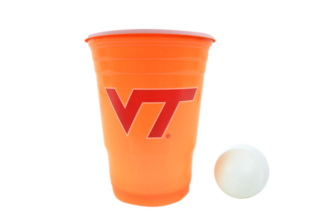 NCAA Fan Shop Beer Pong Set. Rep Your School, Alma Mater or Favorite Team with The Classic Game of College Beer Pong - Comes with 22 Cups and 6 Ping Pong Balls