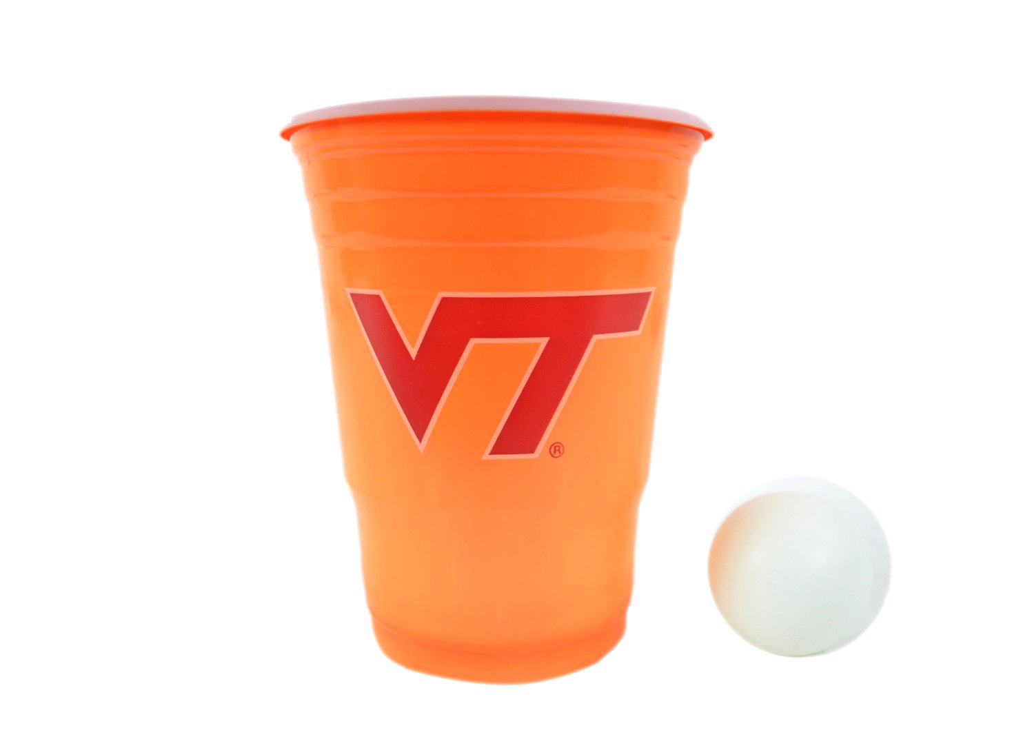 NCAA Fan Shop Beer Pong Set. Rep Your School, Alma Mater or Favorite Team with The Classic Game of College Beer Pong - Comes with 22 Cups and 6 Ping Pong Balls