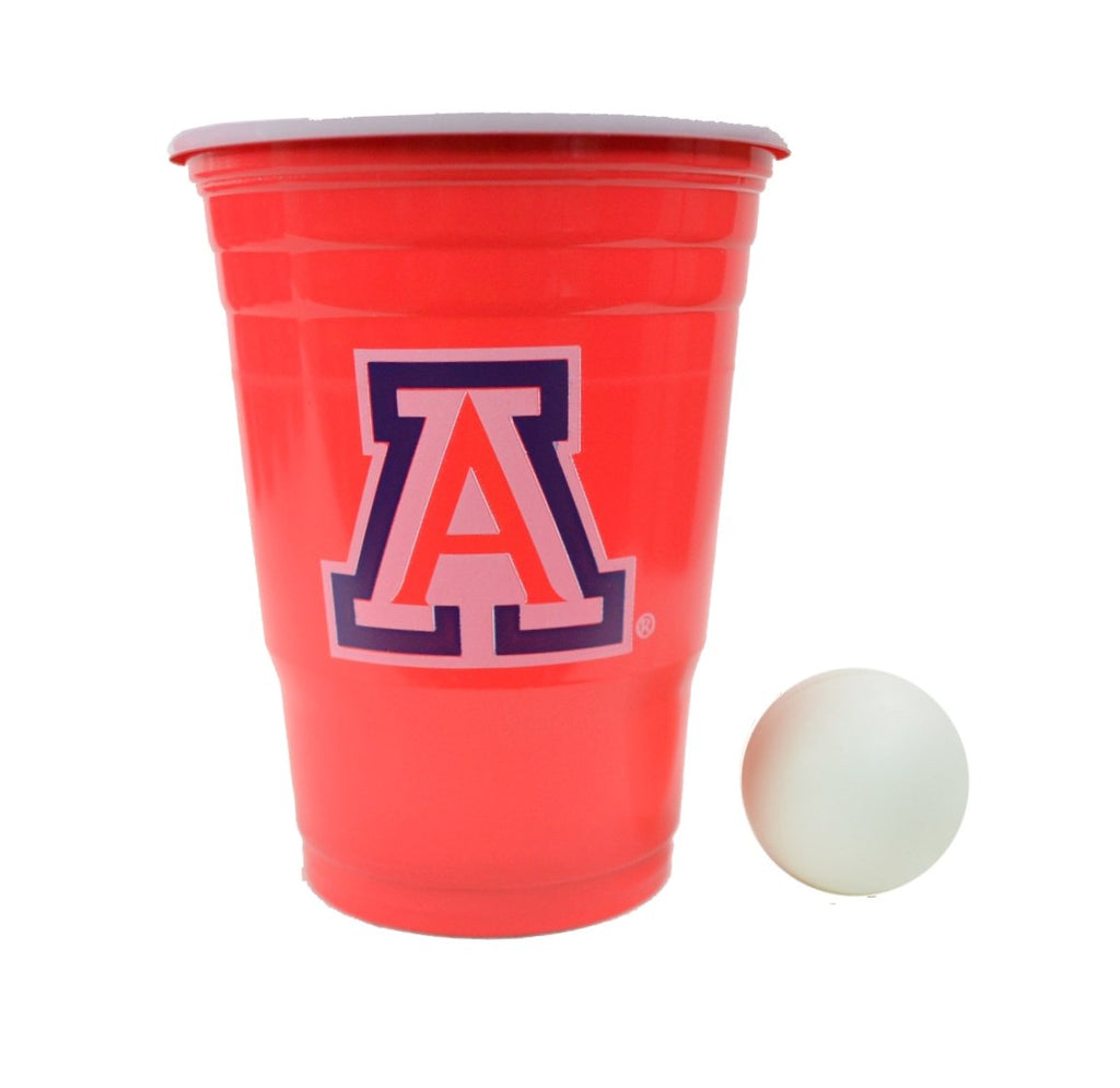 NCAA Fan Shop Beer Pong Set. Rep Your School, Alma Mater or Favorite Team with The Classic Game of College Beer Pong - Comes with 22 Cups and 6 Ping Pong Balls